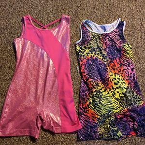 Girls 10/12 gym leotards